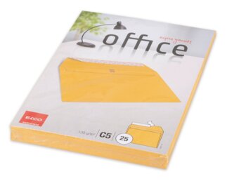 Enveloppe Office C5 sans fenêtre,  patte autocollante  Enveloppes