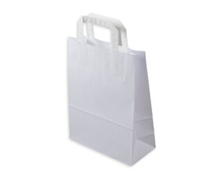 Sac en papier blanc ELCO Premium  Sacs en papier et  boîtes