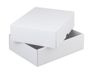 ELCO Topbox, blanc, 214 x 151 x 25 mm Emballage et expédition, Emballages d'­expédition