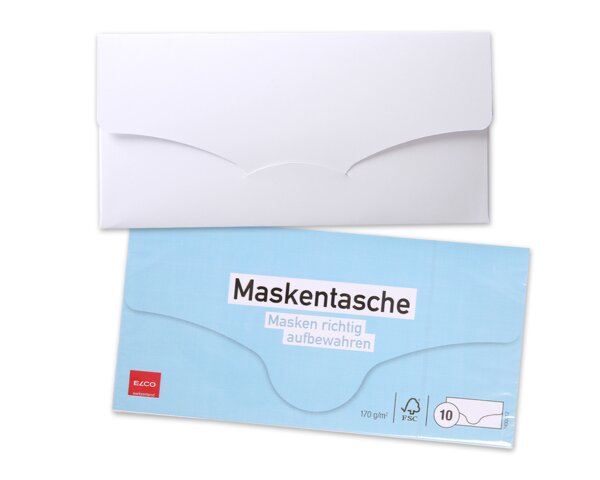 Pochettes des masques C5/6 avec fermeture à insertion  Enveloppes, Enveloppes spécifiques, Emballages médicaux