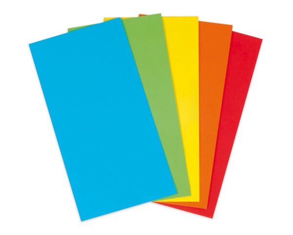 Couvert Color C5/6 assortiert ohne Fenster, haftklebend  Farbige Couverts, Couverts, Couverts ohne Fenster, Elco Couvert-Marken, Color