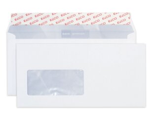 Enveloppe Premium C5/6 fenêtre à gauche, patte autocollante  Enveloppes avec fenêtre, Enveloppes, Marques d'­enveloppes Elco, Premium