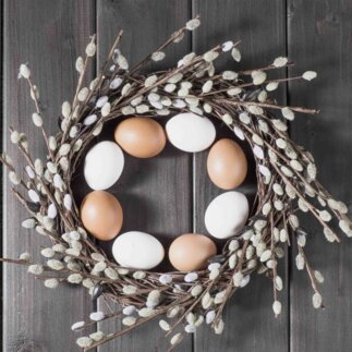 Serviette "Rustic Eggs", 33 x 33 cm Servietten & Partyartikel