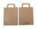 ELCO Papiertragetasche braun 22x10x29 Grosspackung  Papiertaschen & Boxen, Tragetaschen mit Flachhenkel