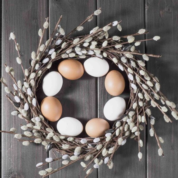 Serviette "Rustic Eggs", 33 x 33 cm Partyservietten, Partyartikel, Servietten & Partyartikel