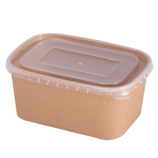 Schale mit Deckel rechteckig Foodboxen & Schalen, Take-Away