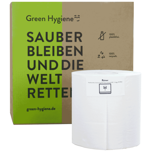 Green Hygiene Rainer - Nachhaltige & ökologische Handtuchrollen online kaufen Hygienepapiere, Hygiene