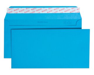 Couvert Color C5/6 intensivblau ohne Fenster, haftklebend  Couverts