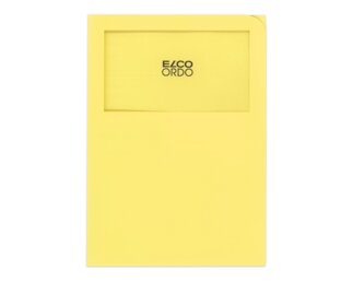 Ordo classico, gelb, Fenster 180 x 100 mm, 120 g/m²  Organisieren & Präsentieren