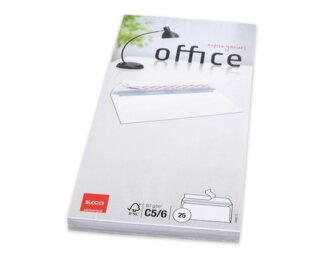 Enveloppe Office C5/6 sans fenêtre,  patte autocollante  Enveloppes