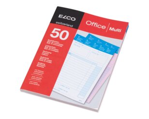 Bloc autocopiant "Multifonction" Office au format A5, réglure spéciale, 50 feuilles  Blocs, carnets et papier à écrire, Blocs de bureau
