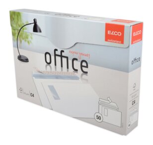 Enveloppe Office C4 fenêtre à droite, patte autocollante  Enveloppes avec fenêtre, Enveloppes, Marques d'­enveloppes Elco, Office