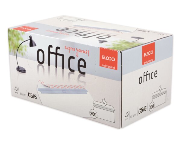 Enveloppe Office C5/6 sans fenêtre, patte autocollante  Enveloppes sans fenêtre, Enveloppes, Marques d'­enveloppes Elco, Office