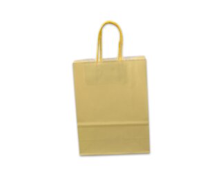 Papiertragetasche gelb Tragetaschen color, Papiertaschen & Boxen