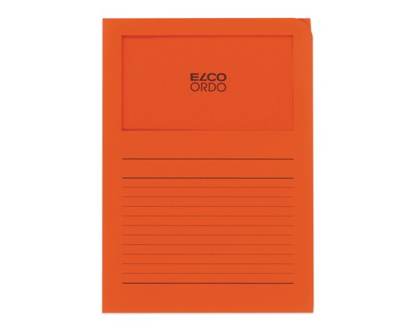 Ordo classico orange, fenêtre: 180 x 100 mm, 120 g/m²  Ordo Chemises de classement, Organisation et pré­sentation, Ordo classico
