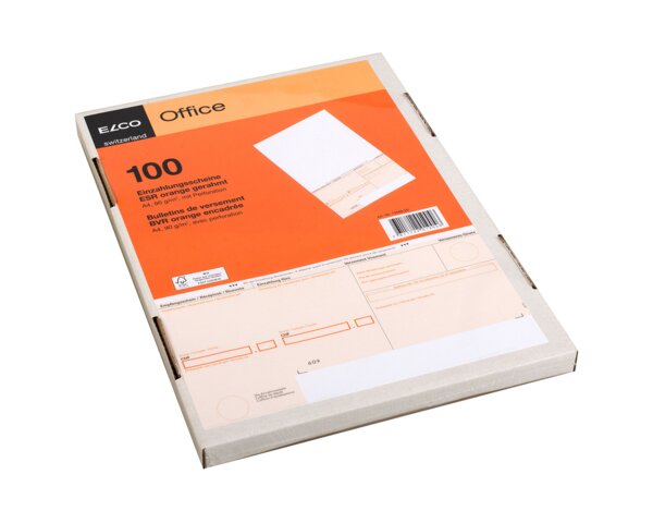 Bulletins de versement orange BV encadrés, 90 g/m², 100 feuilles  Office Bulletins de versement, Blocs, carnets et papier à écrire