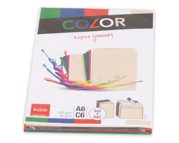 Enveloppe Color C6 sans fenêtre, patte autocollante  Enveloppes de couleur, Enveloppes, Enveloppes sans fenêtre, Marques d'­enveloppes Elco, Color, Blocs, carnets et papier à écrire, Cartes