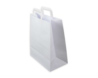 Sac en papier blanc ELCO Premium  Sacs en papier et  boîtes