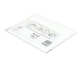 Luftpolster-Couvert mit Haftklebeverschluss, 202x175mm  Luftpolster-Versand­taschen, Couverts, Verpackung & Versand