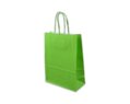 Papiertragetasche grün Tragetaschen color, Papiertaschen & Boxen