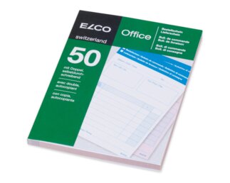 Bloc autocopiant "Bulletin de livraison" Office au format A6, réglure spéciale, 50 feuilles  Blocs, carnets et papier à écrire
