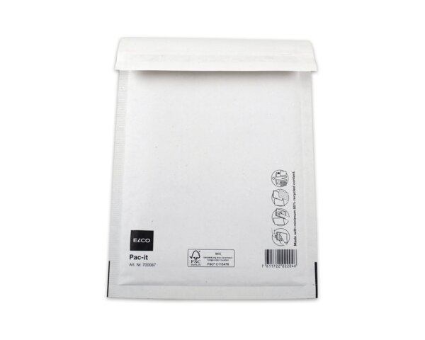 Luftpolster-Couvert mit Haftklebeverschluss, 170x220 mm Luftpolster-Versand­taschen, Couverts, Verpackung & Versand