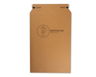 Bedruckbare Versandtasche Safe 7, braun, für A3/C3 Verpackung & Versand