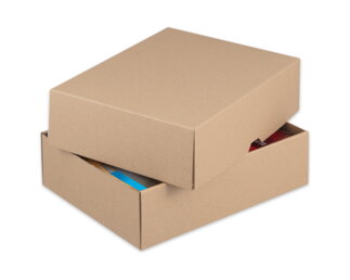 ELCO Topbox, brun, 301 x 213 x 45 mm Emballage et expédition