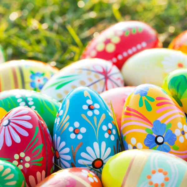 Serviette "Vibrant Eggs", 33 x 33 cm Partyservietten, Partyartikel, Servietten & Partyartikel